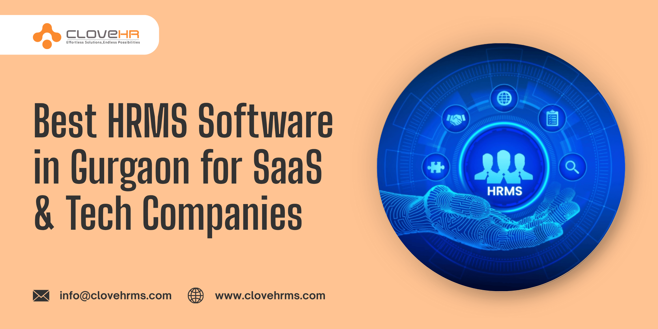 Why CloveHR Is the Leading HRMS Software in Gurgaon for SaaS Companies